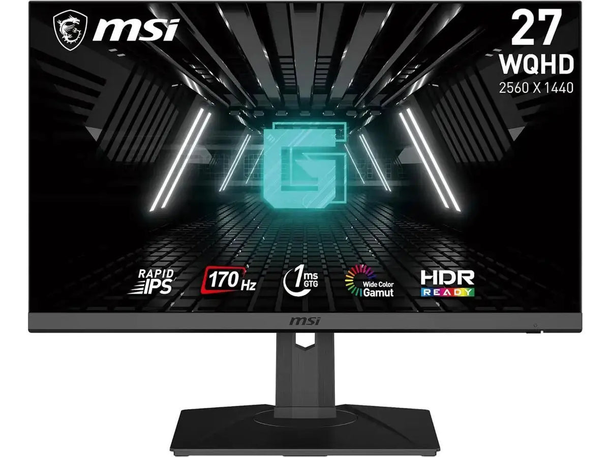 MSI " QHD Rapid IPS with AMD FreeSync Premium & Nvidia — product view 1