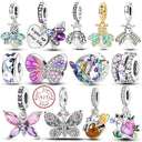 Sterling Silver Charm Bead Firefly