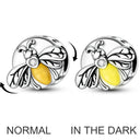 Sterling Silver Golden Clover Charm