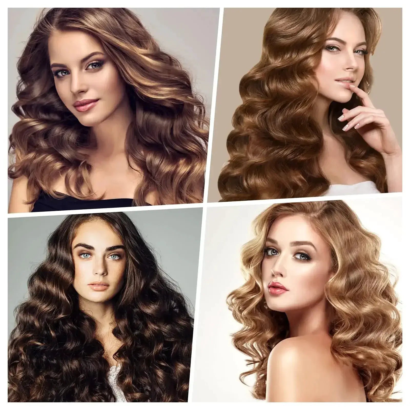 Cordless USB Rechargeable Curling Iron Portable Hair Curler