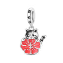 Sterling Silver Charm Beads Mask