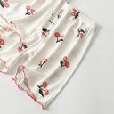 Breathable Pajama Set for Girls Bedtime