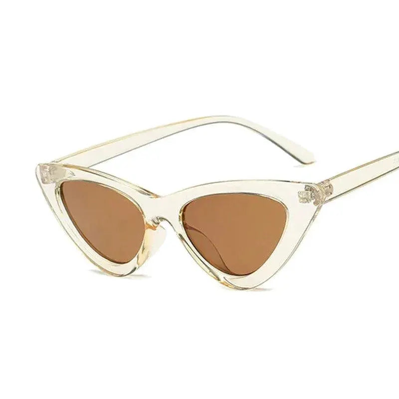 Retro Cat Eye Sunglasses For Women Vintage UV Protection