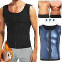 Men's Sauna Vest Waist Trainer for Slimming and Fat Burning