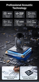 Clear Audio Lavalier Mic for On The Go