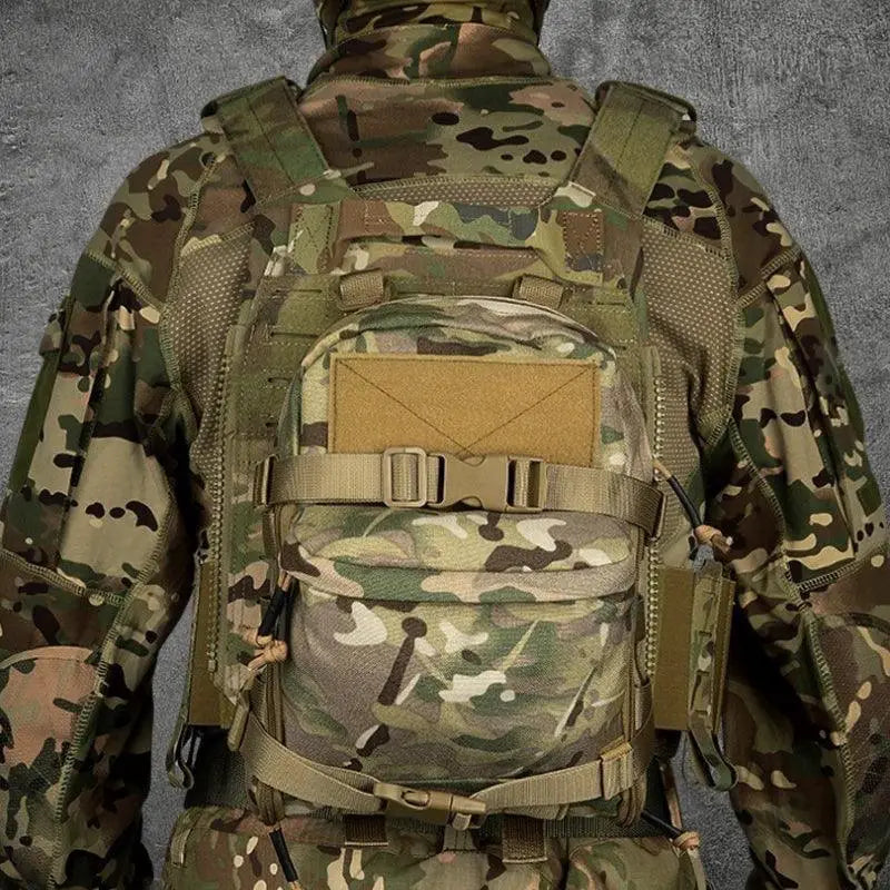 Lightweight Waterproof MOLLE Tactical Vest Backpack Outdoors