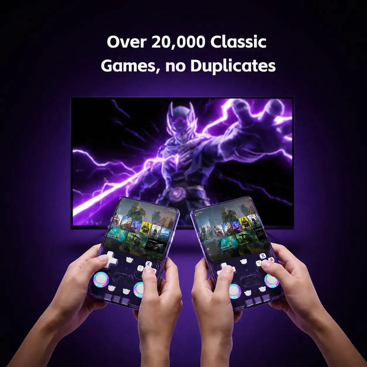 X36 Ultra Handheld Gaming Device 4.2 Inch IPS Screen Dual System WiFi Portable Media Player Gift for Gaming Enthusiasts