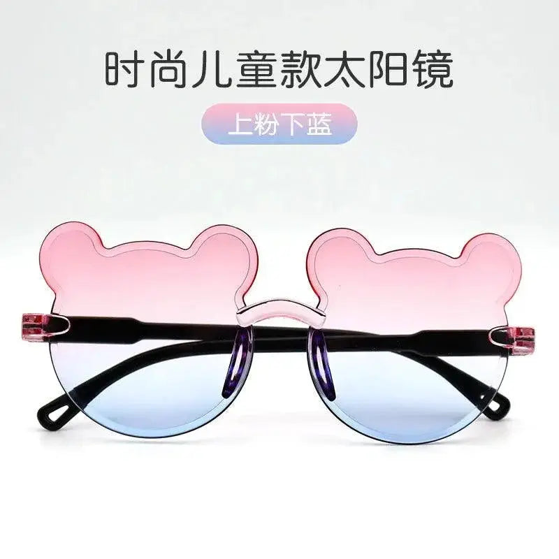 Cute Baby Bear Ears UV Protection Sunglasses for Kids