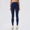 Back Pocket Yoga Leggings Women High Waist Pants