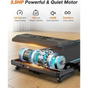 Auto Incline 4 In 1 Folding Treadmill App Control Space Saving