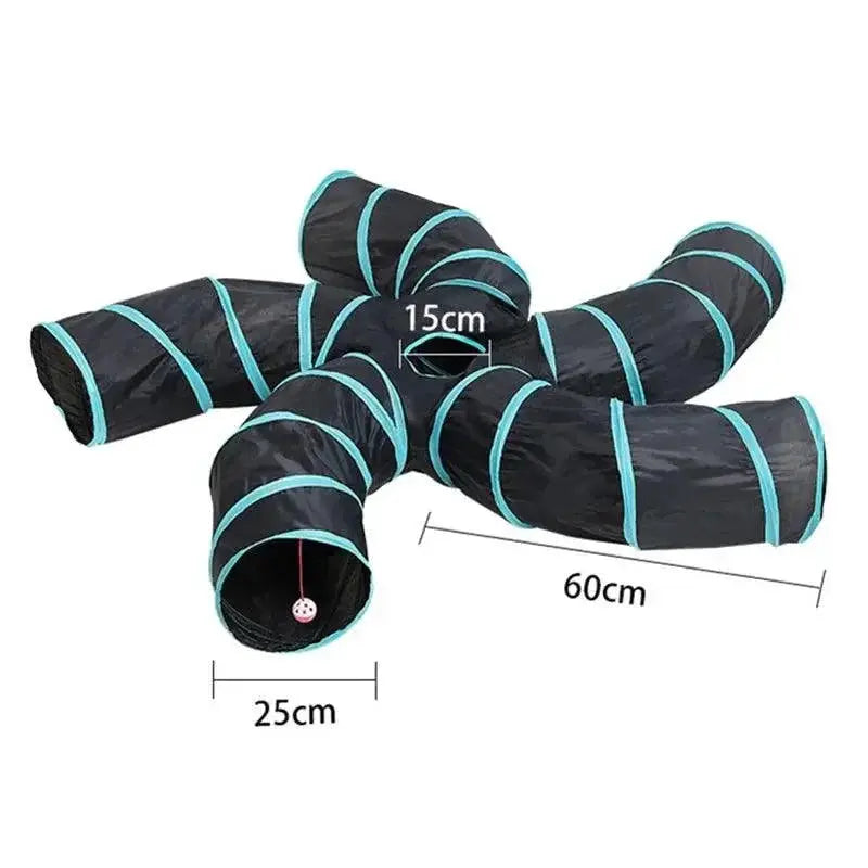 Cat Tunnel Tube Fun Kitty Toy For Endless Playtime
