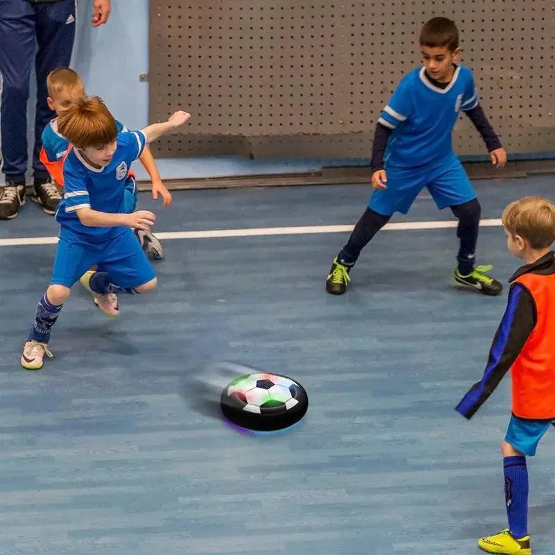 LED Hover Soccer Ball With Music Floating Football Game