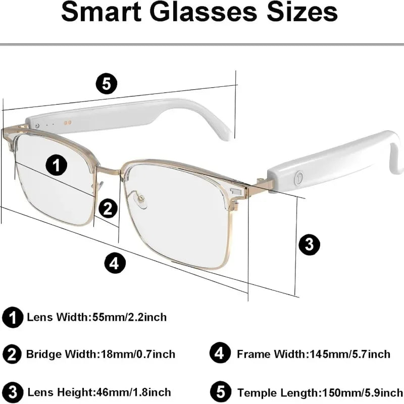 Open-Ear Audio Glasses Adaptive Lens