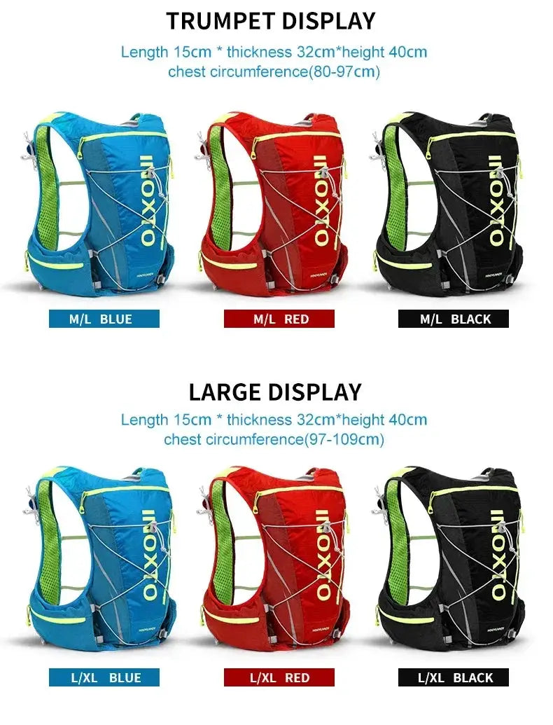 8L Hydration Running Backpack Vest For Cycling And Hiking