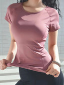 Top Rated Quick Dry Women Gym Tee