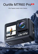 5K Clarity Action Camera for Adventurer Waterproof