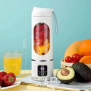 Portable Fruit Juicer 450ml USB Rechargeable Blender With 3 Gears For Smoothies