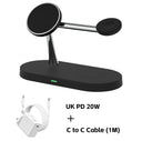 3 In 1 Charger Stand - Fast MagSafe Phone Charge
