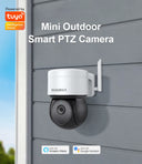 INQMEGA 5MP Tuya Outdoor PTZ Camera Ai Human Detect