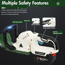 Inch Electric Hedge Trimmer Dual-Action Blade Handheld Shrub