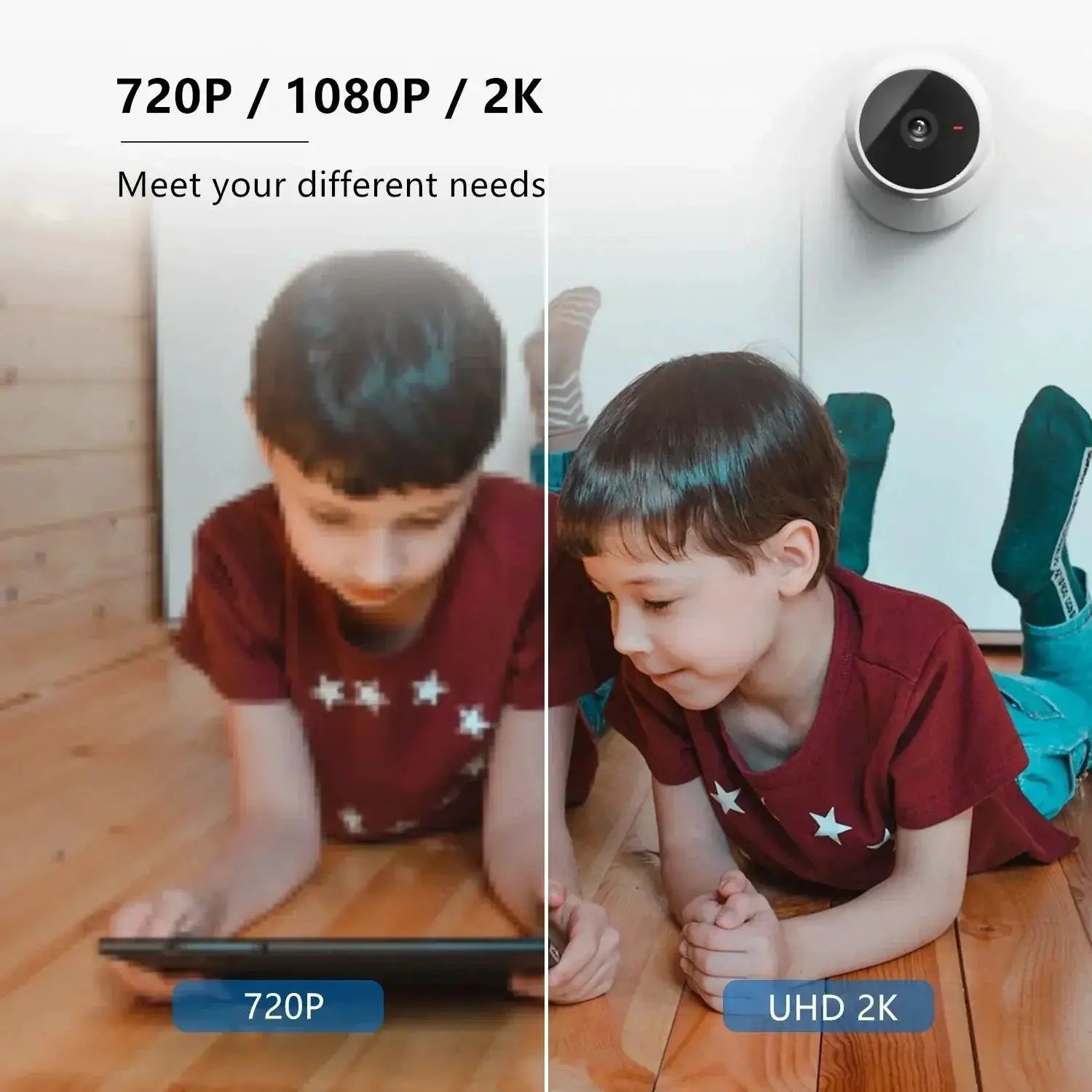 Laxihub HD WiFi Baby Monitor With Night Vision Features