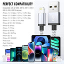 USB C To Lightning Cable - Durable Fast Charge