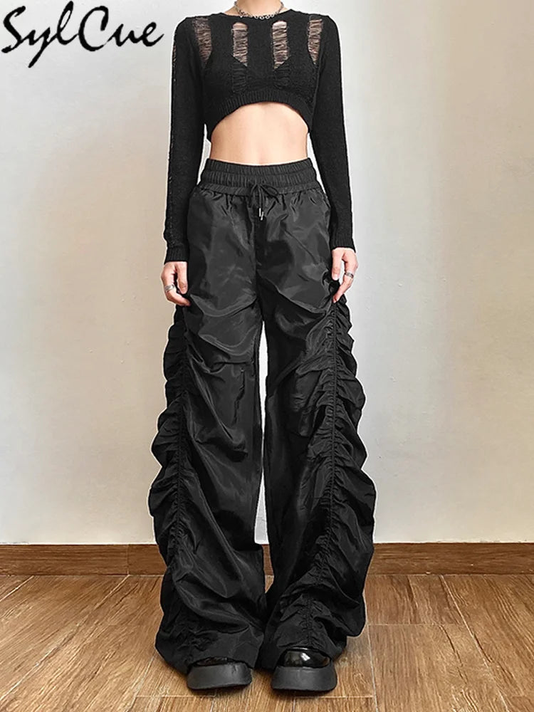 NIBBER High Waist Casual Pants