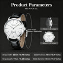 Seagull Men Mechanical Watch Leather