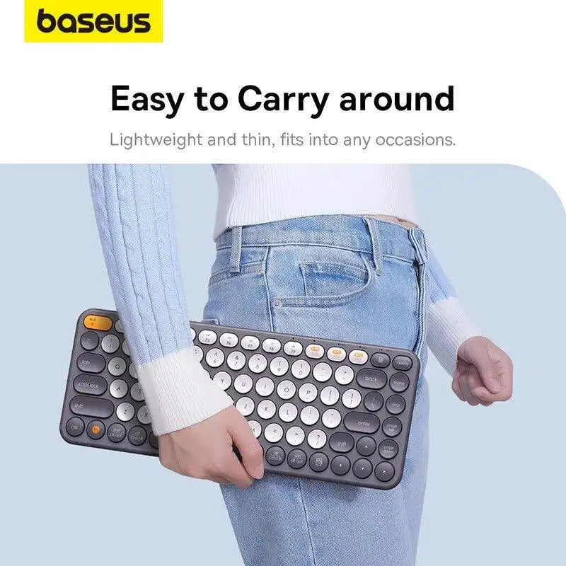 Baseus Bluetooth Wireless Keyboard Silent Multi Device