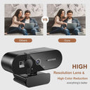 4K Autofocus Webcam - Crisp Clear Video Calls