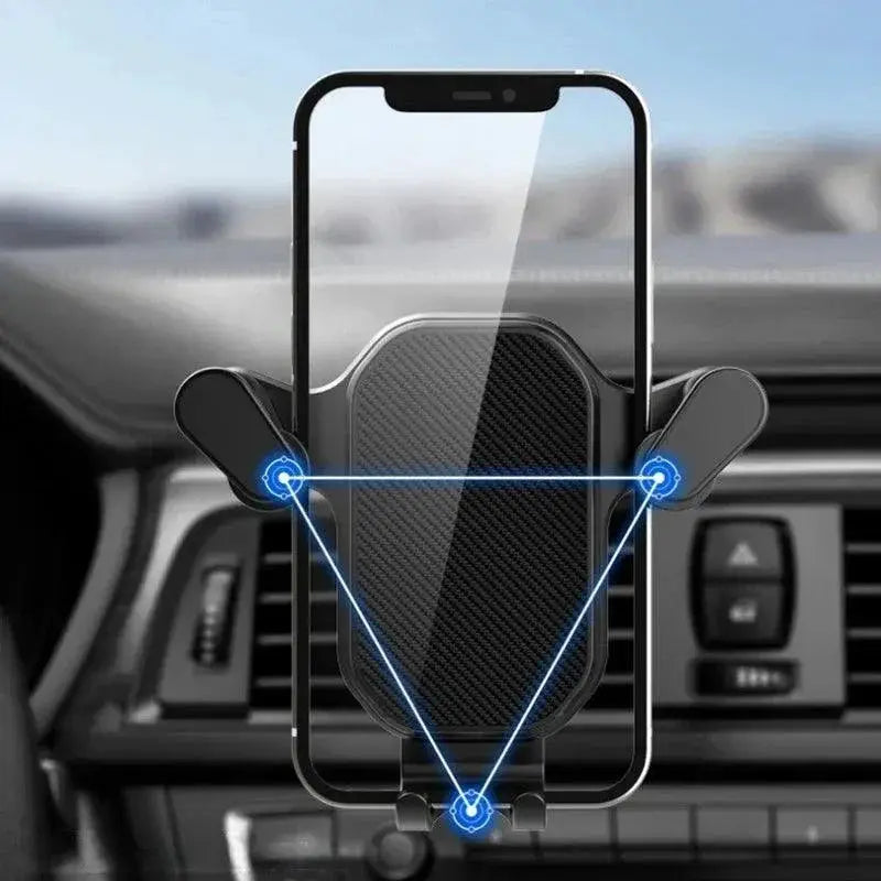 Car Phone Holder Gravity Stand For iPhone Samsung GPS Mount
