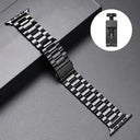 Stainless Steel Strap For Apple Watch Ultra 4 3 2 49 45 41 40 46 38 42 44mm Metal band Bracelet For iWatch Series SE 11 12 9 8 7