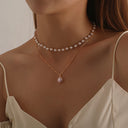 Simple Pearl Choker Necklaces for Women Fashion Gift