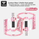 TOSUOD CNC Aluminum Bike Pedals Anti Slip Design