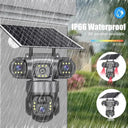 Solar-Powered Outdoor Camera for Remote