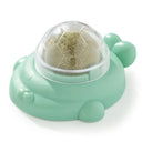 Catnip Rotatable Wall Ball Toy for Healthy Teeth Cleaning