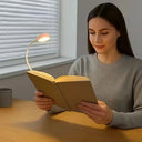 LED Book Light Clip On - 3 Color Eye Protection