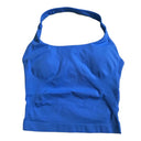 Breathable Gym Top Women Seamless Strappy Tank Bra