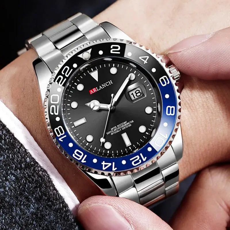Arlanch Mens Quartz Sport Watch Water Resistant Timepiece