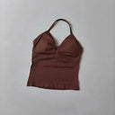 Yoga Set Breathable Sexy Halter Sports Bra