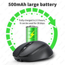 Aieach Bluetooth Mouse Silent Rechargeable Gamer for PC