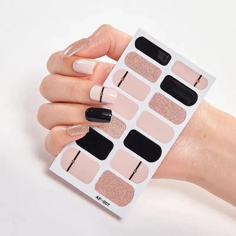 Patterned Nail Wraps For Stylish Manicures To Elevate Nails