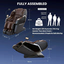 Space Walk & Ankle Stretch 4D Massage Chair Full Body 2026 Zero Gravity SL Track Stretch Massage Chair Recliner with Foot Roller