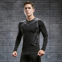 Quick Drying Tight Fitting Suit For Men's Sports Top