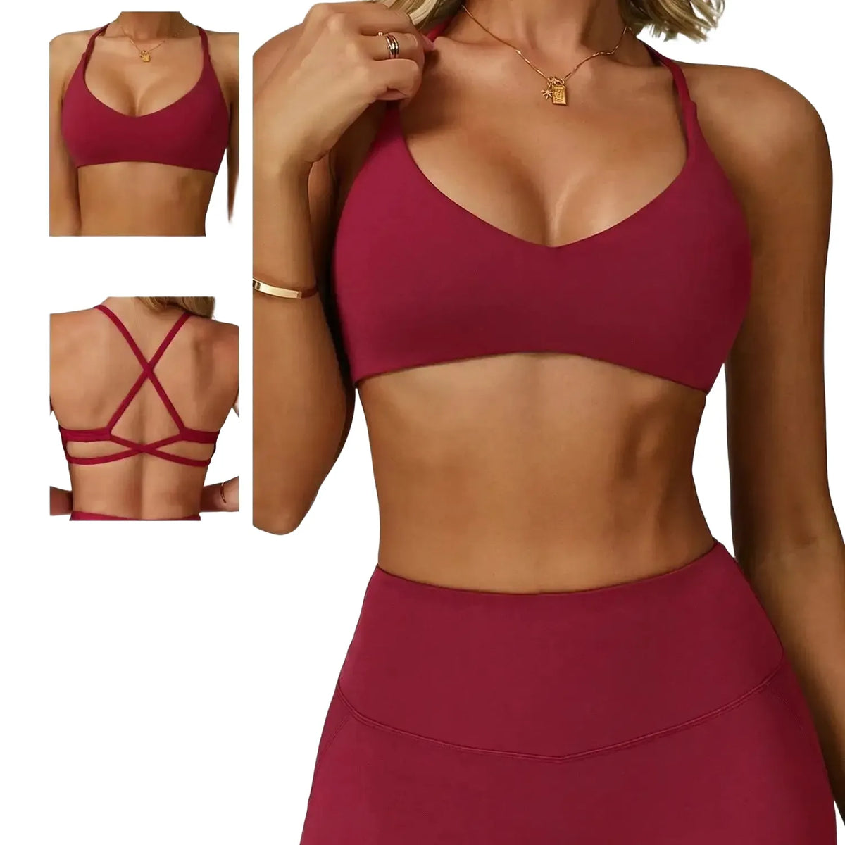 Confident High Support Women Sports Bra — product view 1