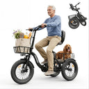 Comfortable Folding Electric Trike Adult