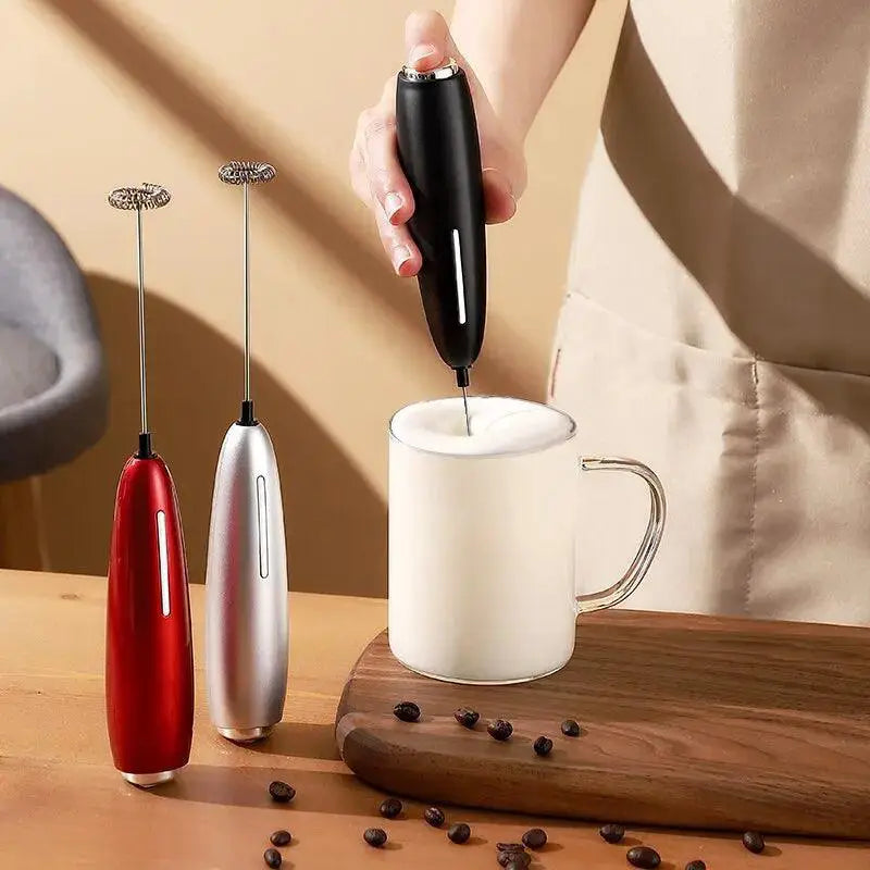 Handheld Milk Frother Battery Operated Electric Foam Maker