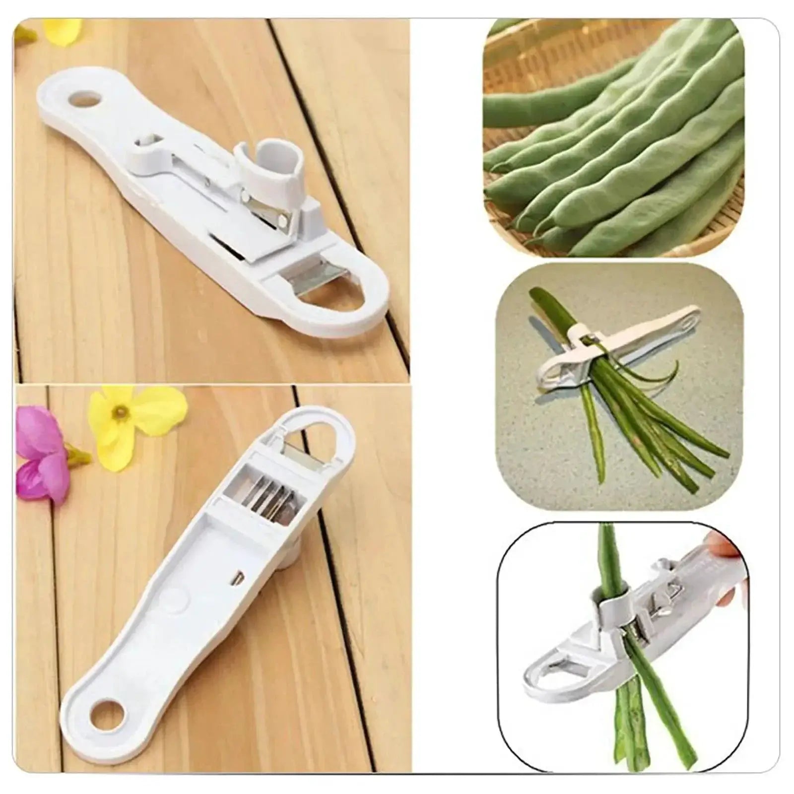 Green Beans Cutter Fruit And Vegetable Peeler Small Chopper
