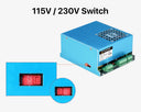 Cloudray 40W CO2 Laser Power Supply M40 115V 230V Compatible
