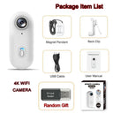 Mini Vlog Camera - 4K WiFi Portable Action Cam